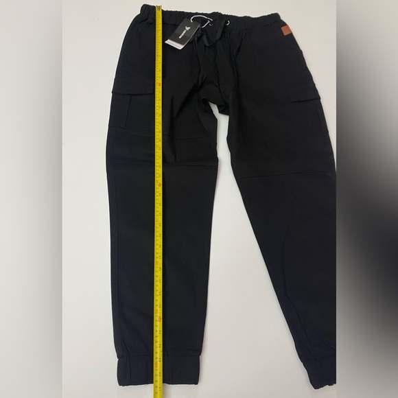 Yidarton Classy Pants Women's 3 XL High-Rise Casual Elastic Ruffled Waist - Picture 4 of 10